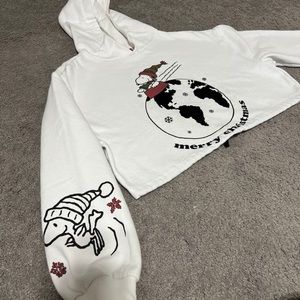 Peanuts Snoopy Cropped Hoodie